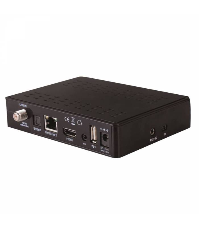 Russisch Digitaler IPTV Box und KARTE Vorprogrammiert für Astra Hotbird und Türksat hd-line Tivusat Satelliten SAT Receiver - Italienisch HDTV, WIFI, DVB-S/S2, HDMI, AV, 2x USB 2.0, 4K 