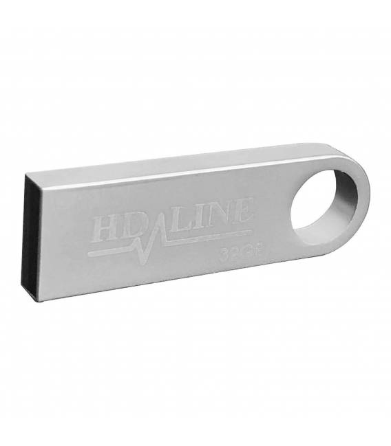 Hd-Line Clé USB 32GB — Porte Clé DesignUSB 32 Go -2.0 Mémoire USB / Clé USB 32Go / Clé USB Porte-clés / Clé USB Sécurisée - Cl