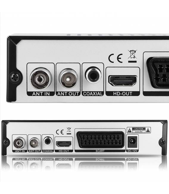 Strom 506 DVB-T2 Récepteur Numérique — ( Décodeur TNT Terrestre ) ✓DVB-T / DVB-T2 ✓ Full HD ✓MPEG 2 ✓MPEG 4 ✓H.265 ✓1080i ✓1080