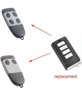 HD-LINE Universal Fernbedienung Garagentor — Kompatible mit Cardin ✓S 486 – ✓S 499 - Garage Remote Control — 4 Kanäle — [ 433