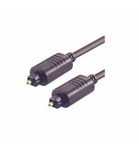 CABLE AUDIO FIBRE OPTIQUE TOSLINK 4 mm longueur 2M