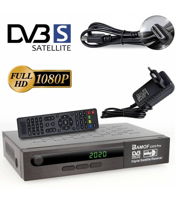 Bamof 2225 Pro démodulateur satellite hd