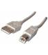 CABLE USB 2.0 / 1.8 m Type A-B pr imprimante, scanner