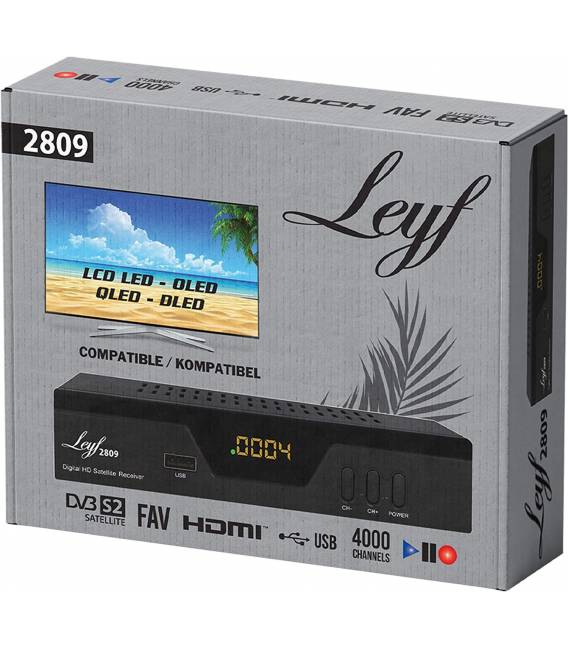 Leyf 2809 démodulateur satellite HD