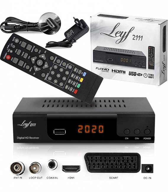 Leyf 2111 DVB-T2 & DVB-C COMBO