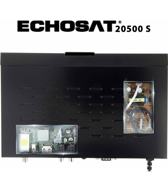 Echosat 20500 HD - Démodulateur satellite chaines HD FTA DVB-S2 HDMI USB PVR