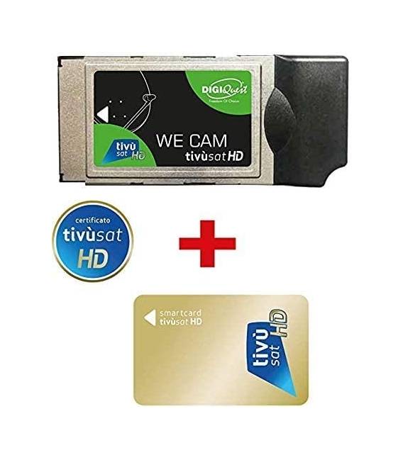 TIVUSAT CARTE + MODULE CAM DIGIQuest