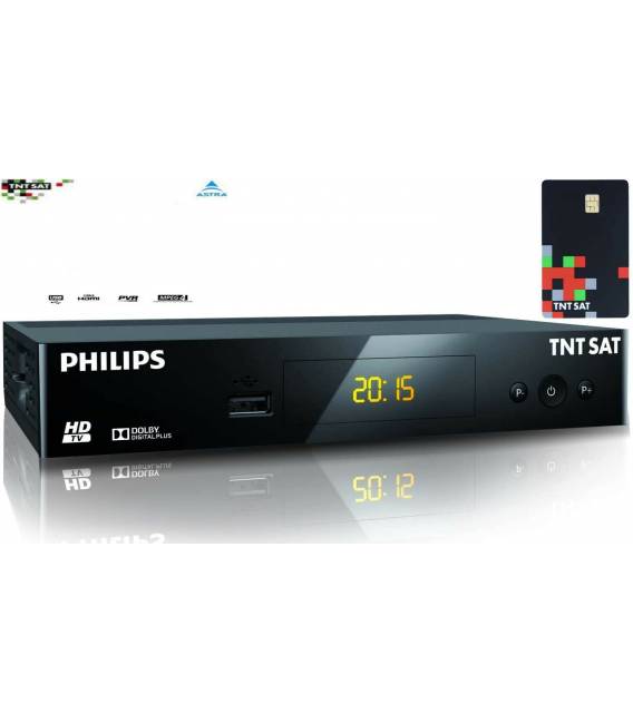 Philips DSR3231T Démodulateur satellite HD TNTSAT bfsat