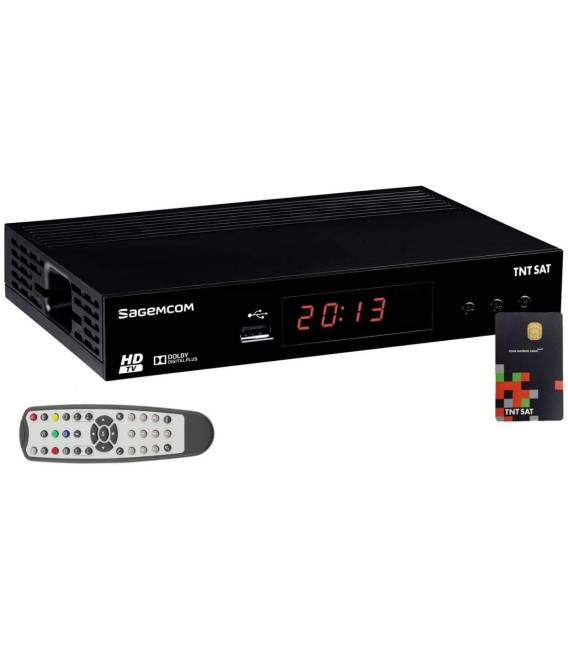 SAGEM sagemcom DS81HD Décodeur satellite TNTSAT HD bfsat