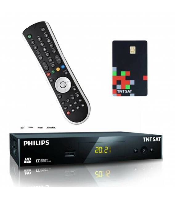 Philips DSR3231T Démodulateur satellite HD TNTSAT bfsat