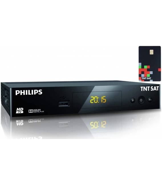 Philips DSR3231T twin telecommande Démodulateur satellite HD TNTSAT