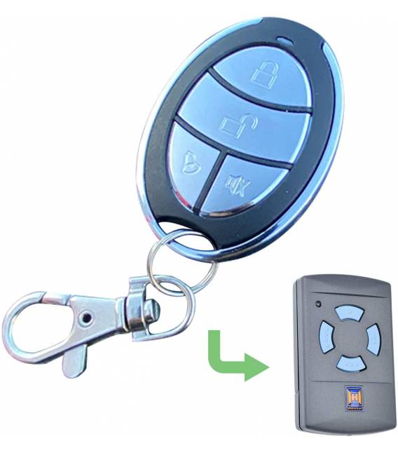 HD-LINE Hörmann hsm4/2 - Marantec Type302 Garagentoröffner Fernbedienung Remote Control Handsender