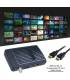 TEVSAN EK 6000 HD Mini Digitaler Satelliten Receiver HD mit 2x USB + IR Empfangsauge LED Anzeige