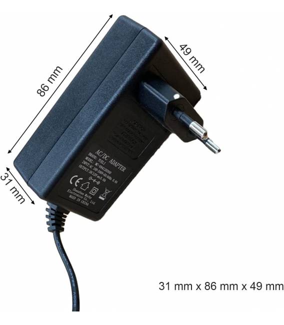 ALIMENTATION 5.5X2.5MM 12V 3A