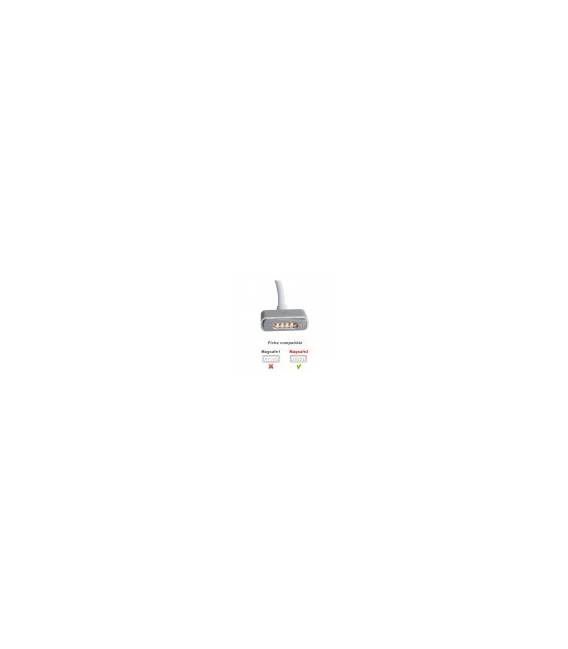 OEM 60W T 16.5V 3.65A Chargeur pour Apple Fiche T Magsafe 2 pour MacBook 13" 15" Alimentation compatible pour nombreux modèles