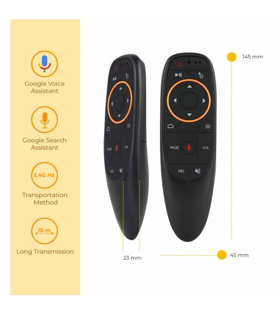 TELECOMMANDE M6AIR bluetooth compatible android tv box