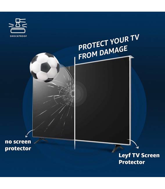 65 Pouces Protecteur d’écran TV pour téléviseurs