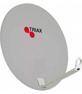 Triax - Adt64 - Parabole 64Cm Anthracite En Acier Galvanise