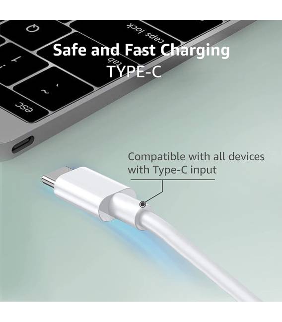 TYPE C 30W USB C Rapide Chargeur pour iPhone Samsung Galaxy 
