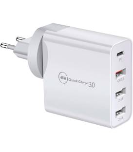 ADAPTEUR 48W 1X TYPC 3X USB