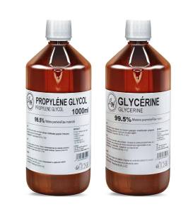 Propylene glycol 1000ml + Glycerine 1000ml