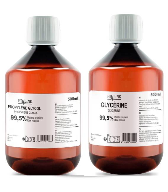 HD LINE 500ml GLYCERIN + 500ml PROPYLENGLYCOL