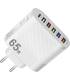 chargeur usb A5 port typ c 1 blanche 