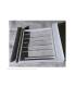 Kit de Lwt2 Superposition Universel Cadre avec Tablette Coulissante pour Lave-Linge Sèche-Linge Standard 60 cm Machine à Laver A