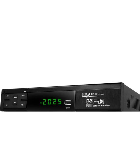 HD LINE 20700 HD Démodulateur satellite FTA HD