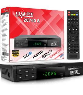 HD LINE 20700 HD Démodulateur satellite FTA HD