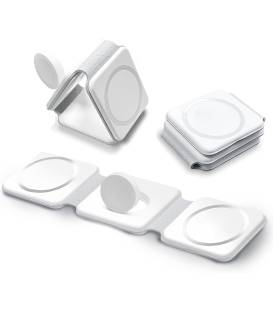 BLANCHE chargeur wireless 3 en 1 sans Fil