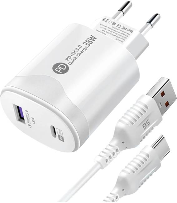 38W chargeur avec cable