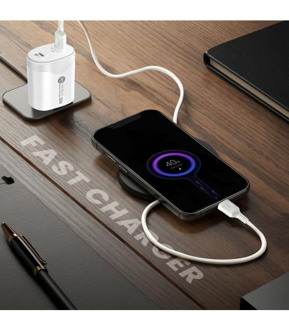 38W chargeur avec cable