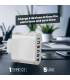 chargeur usb A5 port typ c 1 blanche 