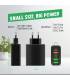 CHARGEUR NOIR 65W USB A 3 TYP-C 2