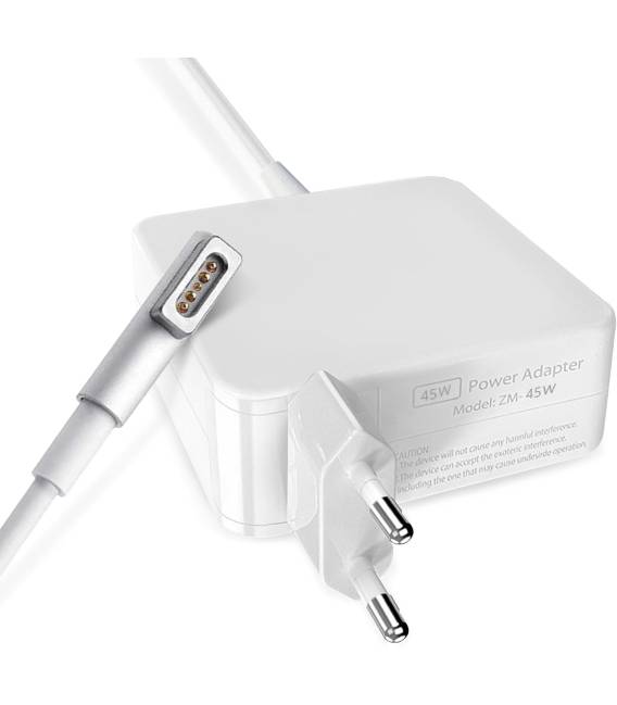 OEM 45W L 14.5V 3.1A Chargeur Fiche L Magsafe 1 pour Apple MacBook 13" 15" Alimentation compatible pour nombreux modèles
