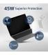 OEM 45W L 14.5V 3.1A Chargeur Fiche L Magsafe 1 pour Apple MacBook 13" 15" Alimentation compatible pour nombreux modèles