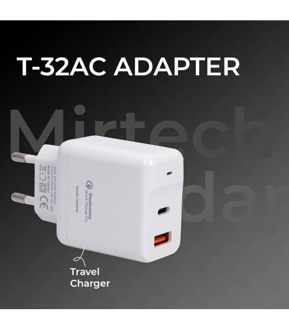 Mirtech T-32AC phone charge adaptor