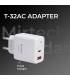 Mirtech T-32AC phone charge adaptor