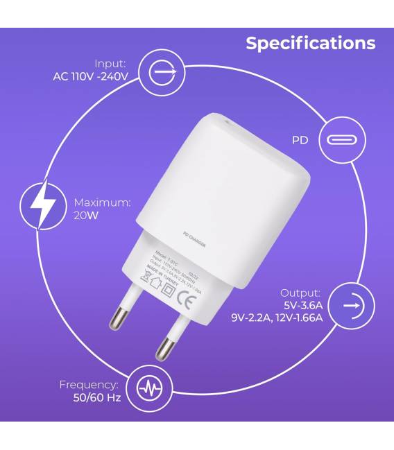 Mirtech T-31C phone charge adaptor
