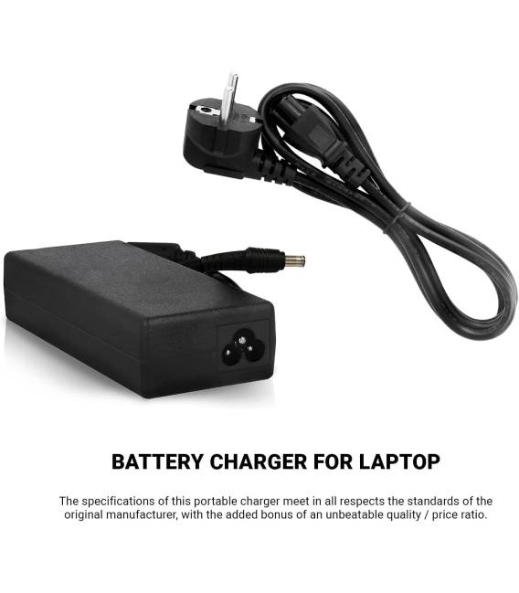 Chargeur de batterie ordinateur portable 19V 3.15A - Fiche 5.5 x 3 mm