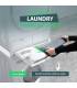 Kit de Lwt2 Superposition Universel Cadre avec Tablette Coulissante pour Lave-Linge Sèche-Linge Standard 60 cm Machine à Laver A