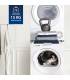 Kit de Lwt1 Superposition Universel Cadre avec Tablette Coulissante pour Lave-Linge Sèche-Linge Standard 60 cm Machine à Laver A