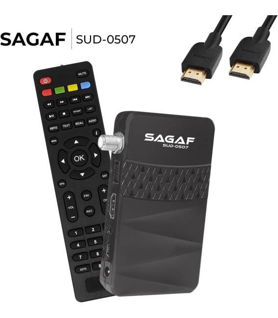 Sagaf SUD-0507 Décodeur TNT terrestre HD DVB-T