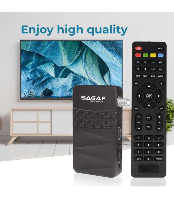 Sagaf twin-tel SUD-0507 Décodeur mini satellite