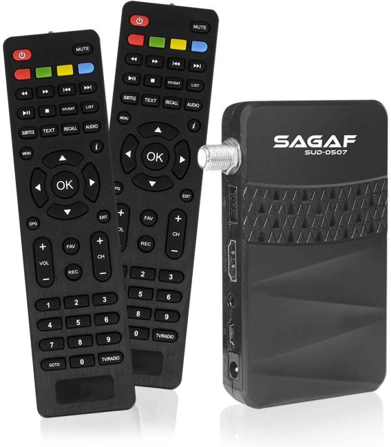Sagaf twin-tel SUD-0507 Décodeur mini satellite