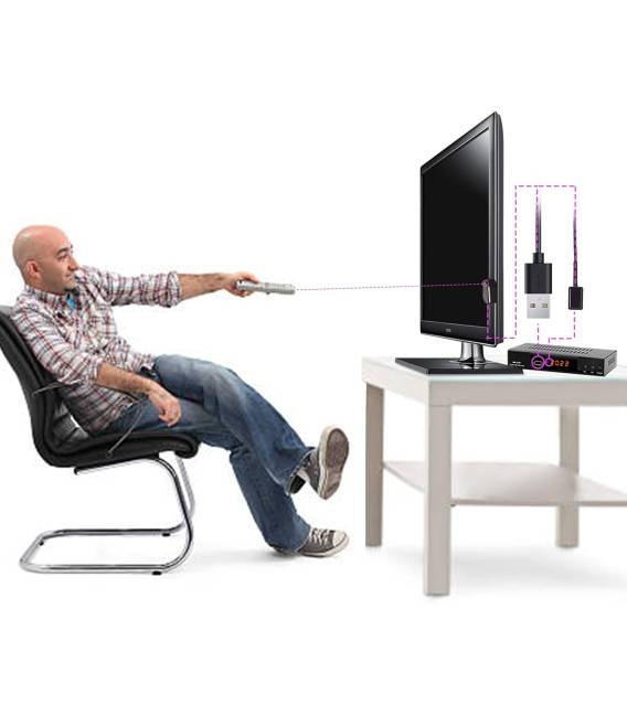 Déport Infrarouge pour démodulateurs - Télécommande transmetteur IR