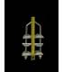 Bride d'étrier d'antenne 126mm Collier Pour Fixation D'Antenne mât
