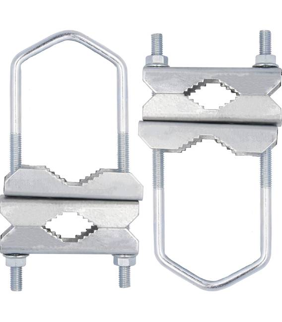 Bride d'étrier d'antenne Collier Pour Fixation D'Antenne mât
