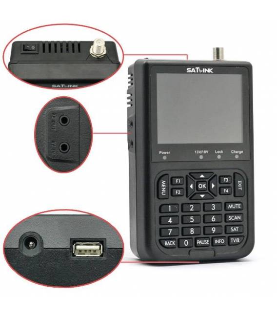 satlink ws-6906 satfinder pointeur satellite